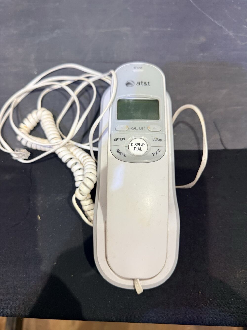 Vintage AT&T (TR1909) Trimline Telephone Caller ID/ Call Waiting Corded Phone